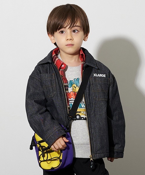 「XLARGE KIDS」 「KIDS」ブルゾン 100cm ネイビー キッズ_画像5