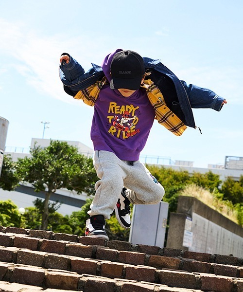 「XLARGE KIDS」 「KIDS」ブルゾン 100cm ネイビー キッズ_画像7