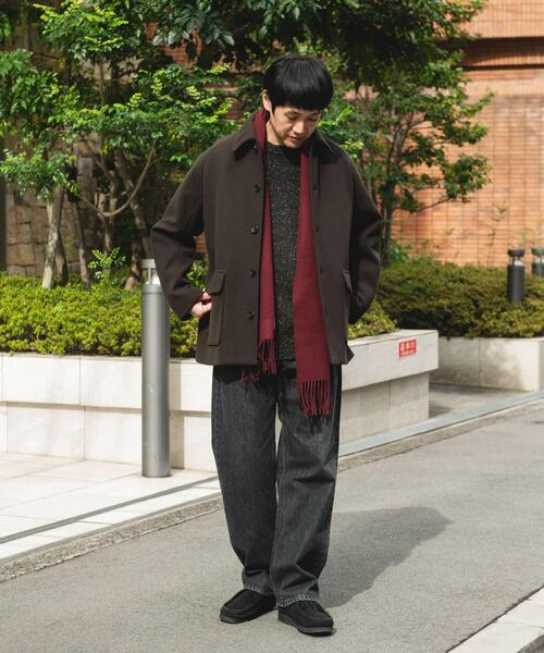 URBAN RESEARCH DOORS ニットメルトンカバーオールジャケット URBAN RESEARCH DOORS（アーバンリサーチドアーズ）の「ニットメルトン