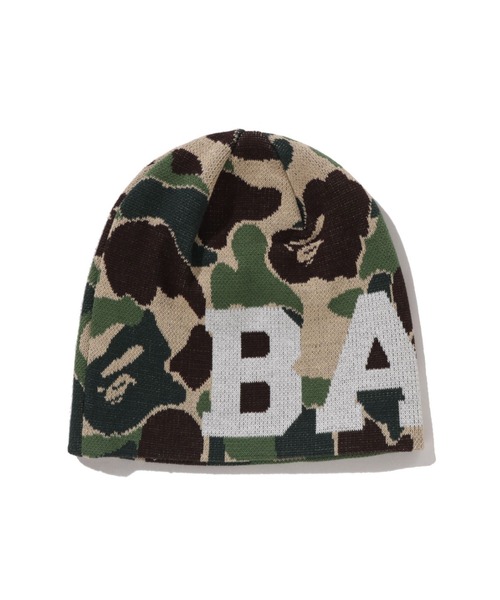 A BATHING APE（アベイシングエイプ） ニット帽 ニットキャップ ABC