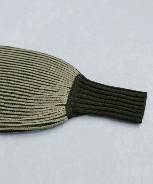 がりた GALLARDAGALANTE（ガリャルダガランテ） ニット セーター ハーフジップ