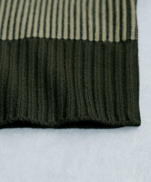 ニット＋ニット Onitsuka Tiger（オニツカタイガー） ニット セーター KNIT TOP