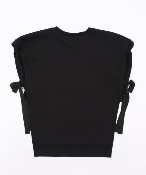 LANVIN en Bleu 「LANVIN Bleu」 ノースリーブトップス 38 ブラック 
