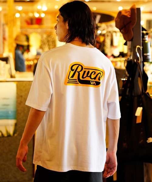 「RVCA」 半袖Tシャツ S ブラック メンズ_画像2