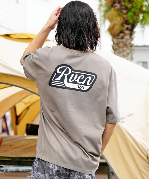 「RVCA」 半袖Tシャツ S ブラック メンズ_画像3