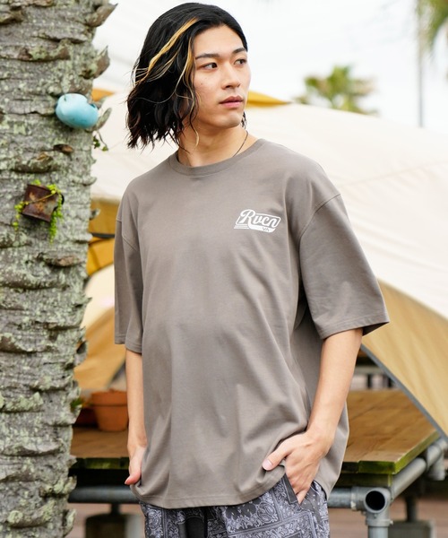 「RVCA」 半袖Tシャツ S ブラック メンズ_画像7