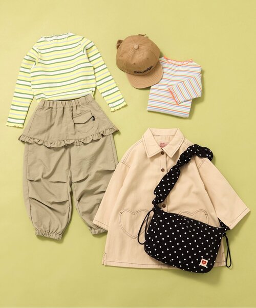 BREEZE（ブリーズ） パンツ スカート付きシャカシャカパンツ_ジュニア