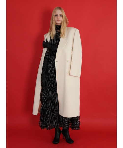 AMOMMA（アモマ） ワンピース ADELE DOT CIFFON TIE DRESS : ZOZOTOWN