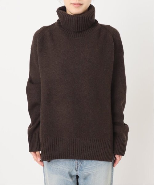 FRAMeWORK タートルネック ニットセーター FRAMeWORK（フレームワーク） タートルネックニット FREE ブラウン