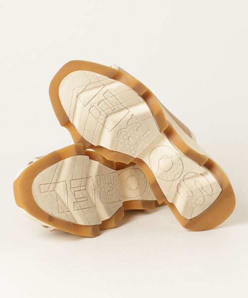 「SOREL」 フラットサンダル 25.0cm ベージュ レディース_画像3