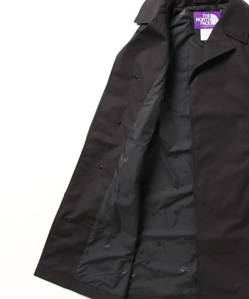 THE NORTH FACE PURPLE LABEL 「THE LABEL」 ステンカラーコート X