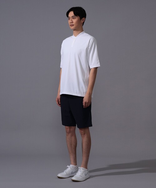 BEAMS GOLF メンズ M 3点セット 半袖シャツ2枚 パンツ 日本製 BEAMS GOLF（ビームス ゴルフ） ポロシャツ 半袖 B.G.THREE / ALL-TIME