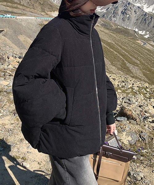 ブルゾン アウター コーデュロイ中綿ジャケット レディース : ZOZOTOWN