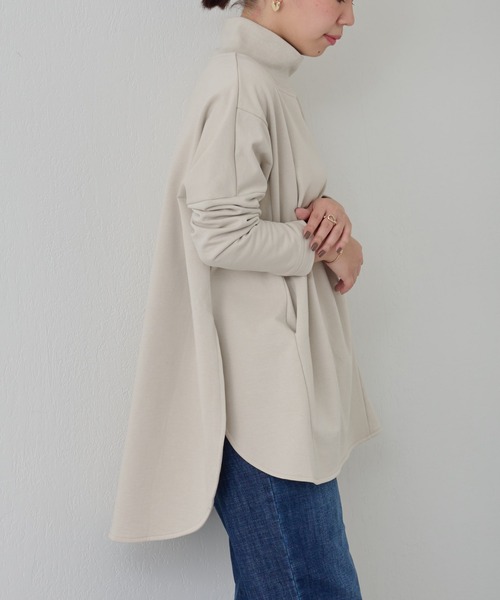 「BEARDSLEY」 スウェットカットソー FREE ベージュ レディース_画像2