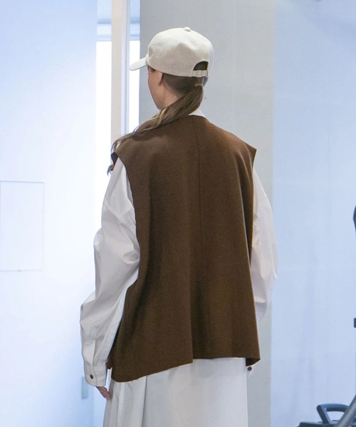 「my beautiful landlet」 ベスト 1 ブラウン メンズ_画像6