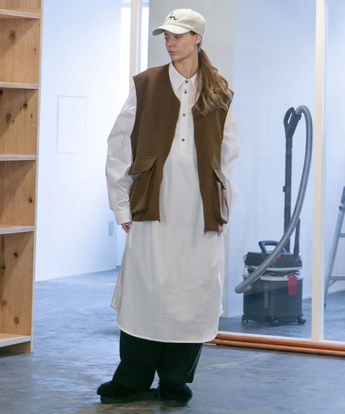 「my beautiful landlet」 ベスト 1 ブラウン メンズ_画像8