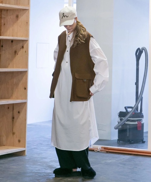 「my beautiful landlet」 ベスト 1 ブラウン メンズ_画像9