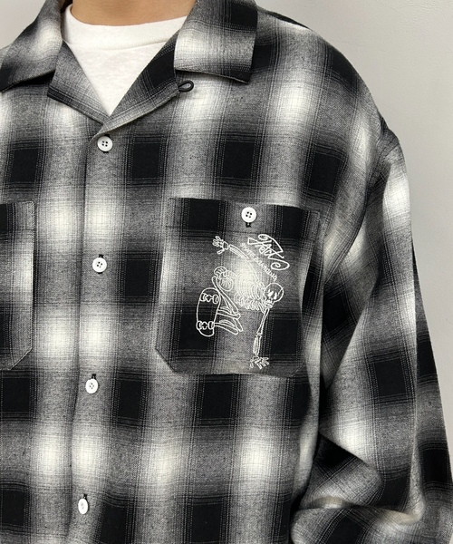 「WHO'S WHO gallery」 長袖シャツ FREE ホワイト メンズ_画像2