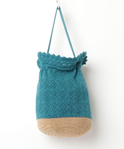 「Jocomomola」 ハンドバッグ 40 ブルー レディース_画像2