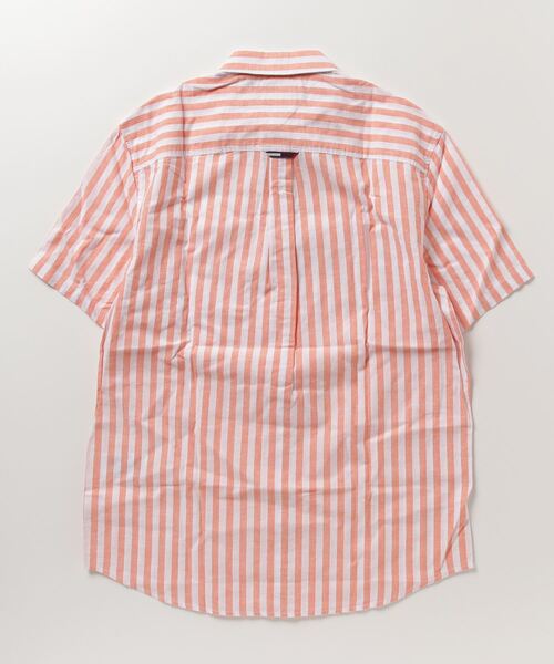 「TOMMY JEANS」 半袖シャツ MEDIUM オレンジ メンズ_画像2