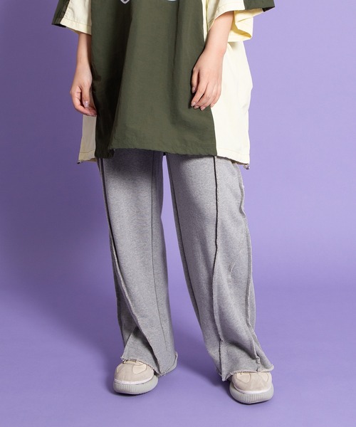 「PUNYUS」 スウェットパンツ 1 ブラック レディース_画像3