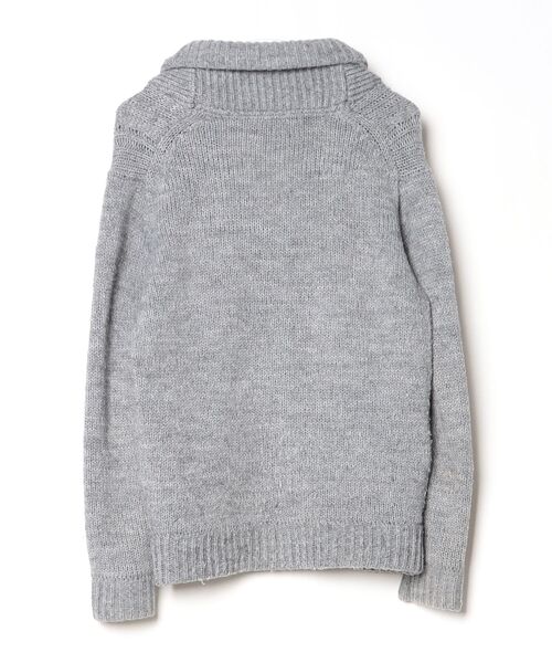 「RAGEBLUE」 ニットカーディガン M グレー メンズ_画像2