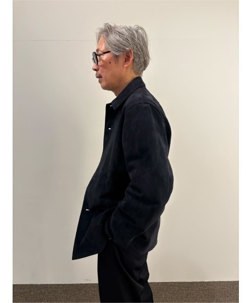 シャツ COLUMN / ゴートスエード シャツ「THE COLUMN」 メンズの画像