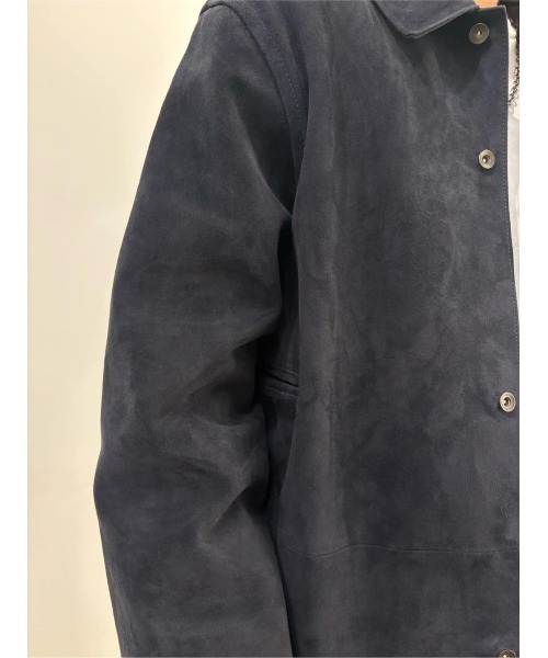 シャツ COLUMN / ゴートスエード シャツ「THE COLUMN」 メンズの画像