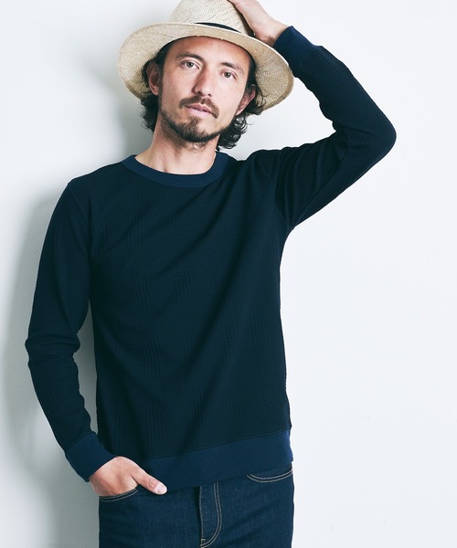 「Magine」 長袖Tシャツ 44 グレー メンズ_画像3