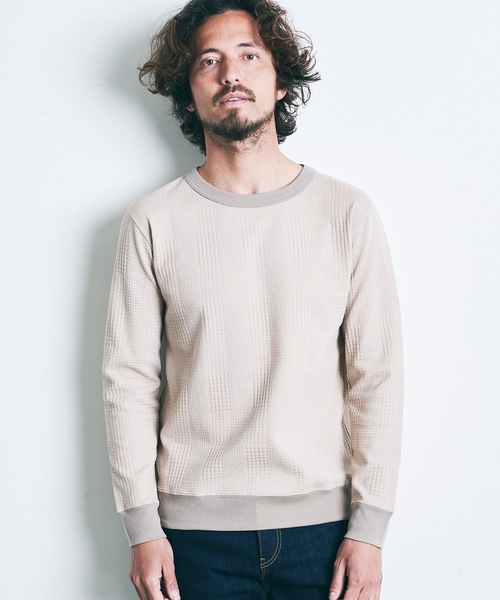 「Magine」 長袖Tシャツ 44 グレー メンズ_画像4