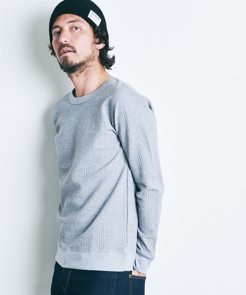 「Magine」 長袖Tシャツ 44 グレー メンズ_画像8