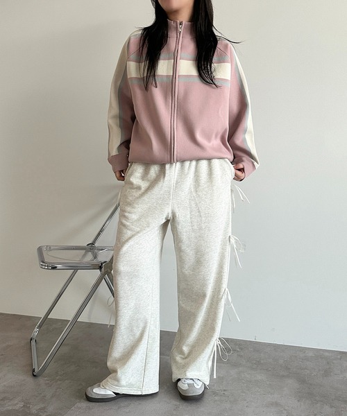 「apres jour mignon」 スウェットパンツ MEDIUM 杢グレー レディース_画像6