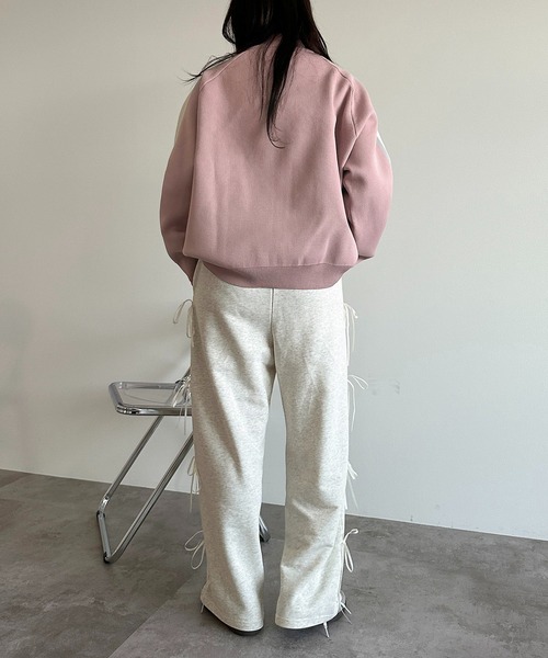 「apres jour mignon」 スウェットパンツ MEDIUM 杢グレー レディース_画像9