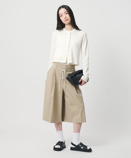 BEAUTY＆YOUTH UNITED ARROWS カーディガン コットン パターンメッシュ