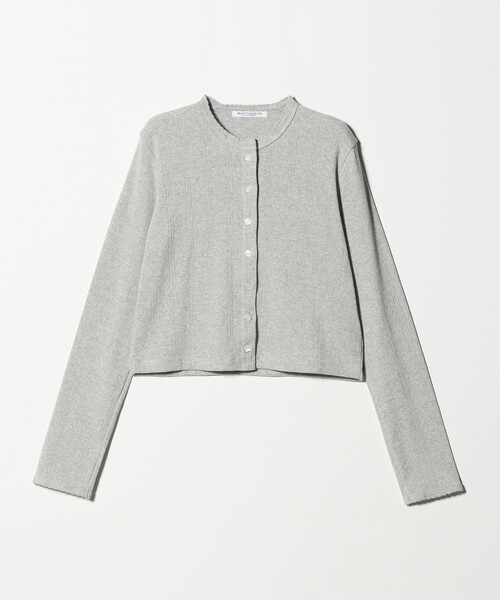 BEAUTY＆YOUTH UNITED ARROWS カーディガン コットン パターンメッシュ