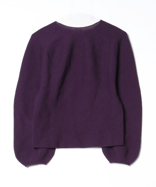 「IENA LA BOUCLE」 長袖ニット - パープル レディース_画像2