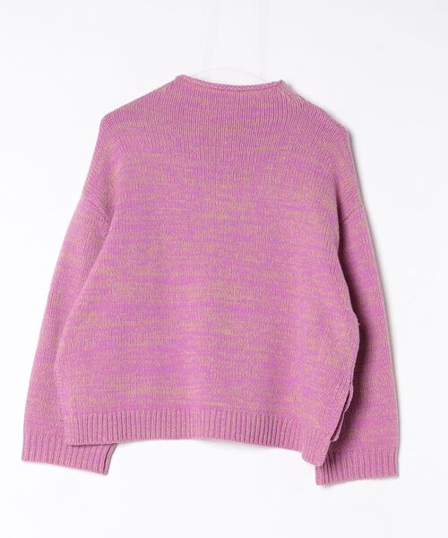 「DEMYLEE」 長袖ニット X-SMALL パープル レディース_画像2