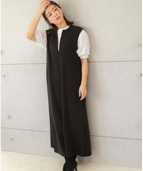 「PREFERIR」 セットアップ MEDIUM ネイビー レディース_画像9