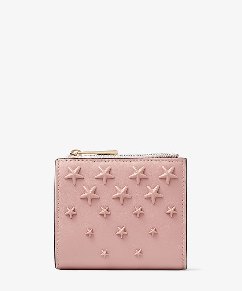 【箱付き】JIMMY CHOO ピンク ビジュー 二つ折り財布 小銭入れなし☆ JIMMY CHOO（ジミーチュウ） 財布 ONE SIZE 桜 レディース : ZOZOTOWN