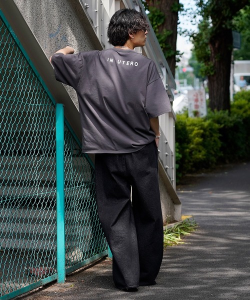 「PUBLUX」 半袖Tシャツ LARGE ブラック メンズ_画像6