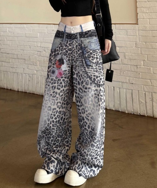 lilful ワイドパンツ ジーンズ デニム デニムパンツ 「26年春夏新作