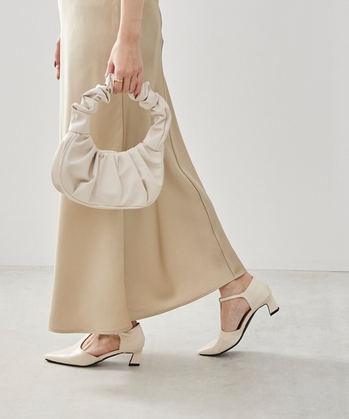 「menue」 パンプス 25.5cm シルバー レディース_画像4