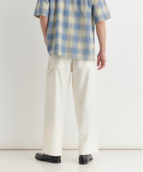BACK NUMBER ワイドパンツ パンツ BACK NUMBER(バックナンバー)ダック