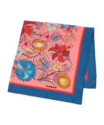 CABaN /キャバン　プリントスカーフ　正方形 CABaN（キャバン） スカーフ バンダナ Botanical Garden シルク