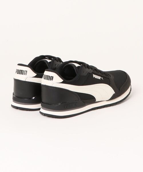 「PUMA」 ローカットスニーカー 23.0cm ブラック×ホワイト レディース_画像2