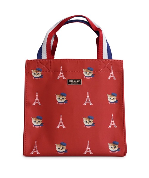 「PAUL & JOE ACCESSOIRES」 ハンドバッグ FREE レッド レディース_画像5