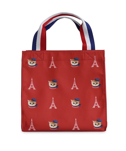 「PAUL & JOE ACCESSOIRES」 ハンドバッグ FREE レッド レディース_画像6
