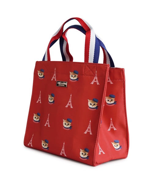 「PAUL & JOE ACCESSOIRES」 ハンドバッグ FREE レッド レディース_画像7