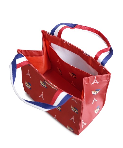 「PAUL & JOE ACCESSOIRES」 ハンドバッグ FREE レッド レディース_画像8