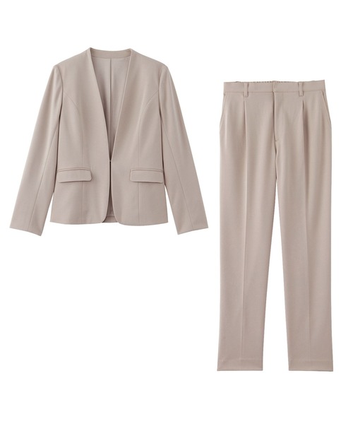「GeeRA」 セットアップ LARGE ネイビー レディース_画像5